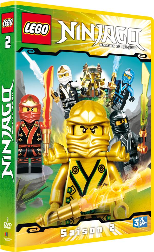 LEGO Ninjago, Les maîtres du Spinjitzu - Saison 2 [DVD]