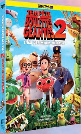 Tempête de boulettes géantes 2 : L'île des miam-nimaux [DVD]