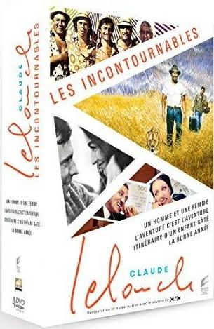 Claude Lelouch, les incontournables : Un homme et une femme + Itinéraire d'un enfant gâté + L'aventure c'est l'aventure + La bonne année [DVD]