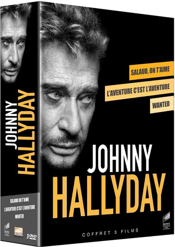 Johnny Hallyday, un acteur de légende : Wanted + L'aventure c'est l'aventure + Salaud on t'aime [DVD]