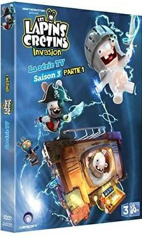 Les Lapins Crétins : Invasion - La série TV - Saison 3 - Partie 1 [DVD]
