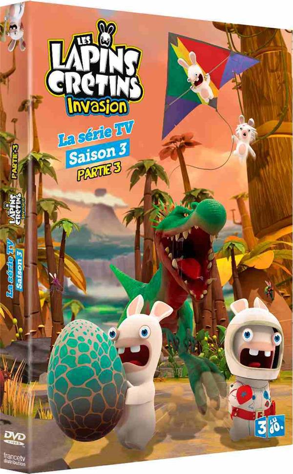Les Lapins Crétins : Invasion - La série TV - Saison 3 - Partie 3 [DVD]