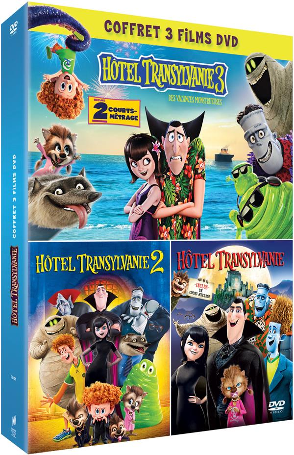Hôtel Transylvanie - Coffret 3 films [DVD]