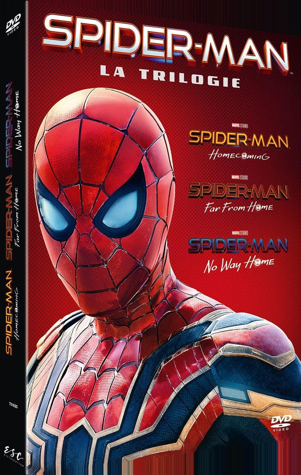 Spider-Man : Homecoming + Far from Home + No Way Home [DVD]