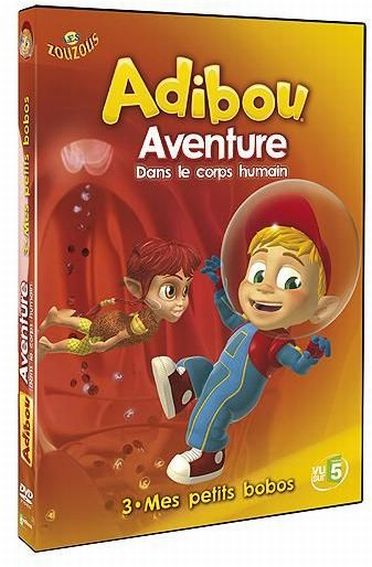 Adibou - Aventure dans le corps humain - 3. Mes petits bobos [DVD]