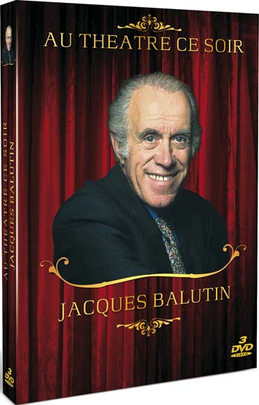 Jacques Balutin - Coffret - Au théâtre ce soir [DVD]