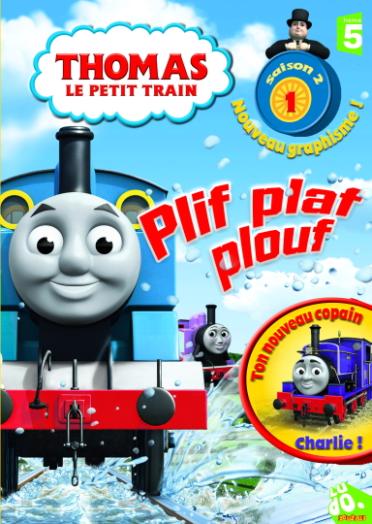 Thomas le petit train - Saison 2 (nouveau graphisme) - 1 - Plif plaf plouf [DVD]