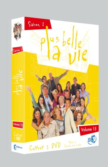Plus belle la vie - Volume 15 - Saison 2 [DVD]