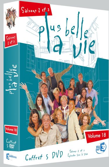 Plus belle la vie - Volume 18 - Saison 2 & 3 [DVD]