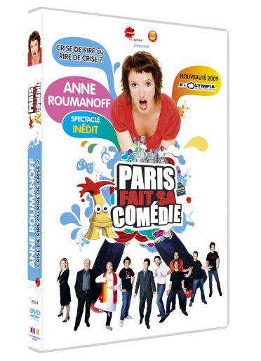 Roumanoff, Anne - Crise de rire ou rire de crise ? (Paris fait sa comédie) [DVD]
