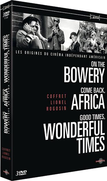 Coffret Lionel Rogosin - On the Bowery + Come Back, Africa + Good Times, Wonderful Times [DVD]