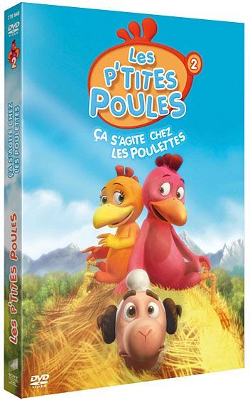 Les P'tites poules - 2 - Ça s'agite chez les poulettes [DVD]