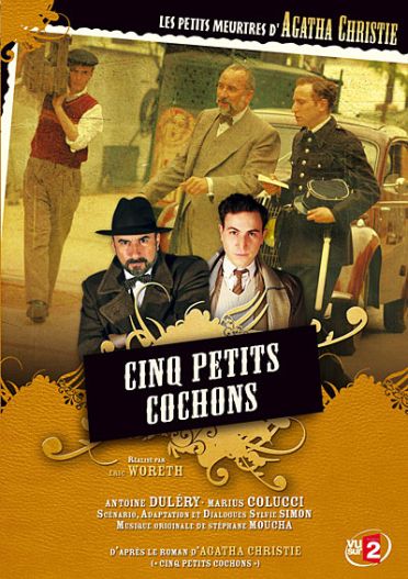 Les Petits meurtres d'Agatha Christie - Saison 1 - Épisode 07 : Cinq petits cochons [DVD]