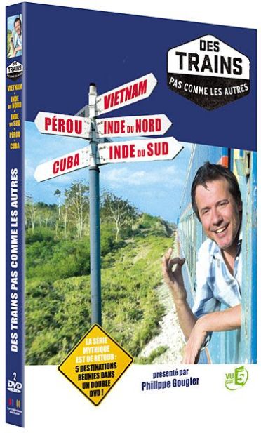 Des trains pas comme les autres - Vietnam, Inde du nord, Inde du sud, Pérou, Cuba [DVD]