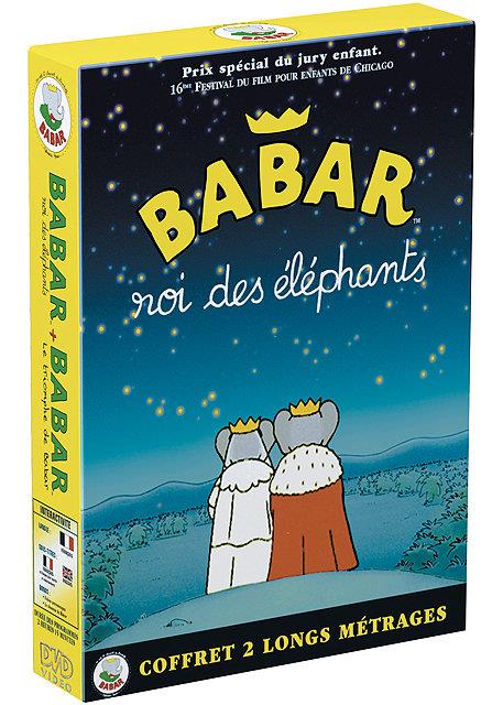 Babar, coffret longs-métrages : Le triomphe de Babar + Babar, roi des éléphants [DVD]