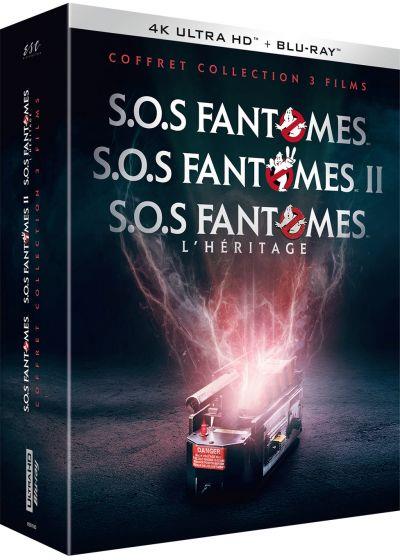 S.O.S fantômes - Coffret Collection 3 films : S.O.S fantômes + S.O.S fantômes II + S.O.S fantômes : L'Héritage [4K Ultra HD] - flash vidéo