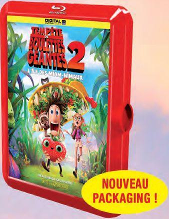 Tempête de boulettes géantes 2 : L'île des miam-nimaux [Blu-ray] - flash vidéo