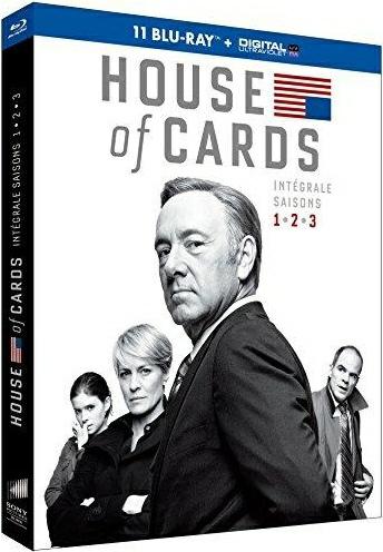 House of Cards - Intégrale saisons 1-2-3 [Blu-ray] - flash vidéo