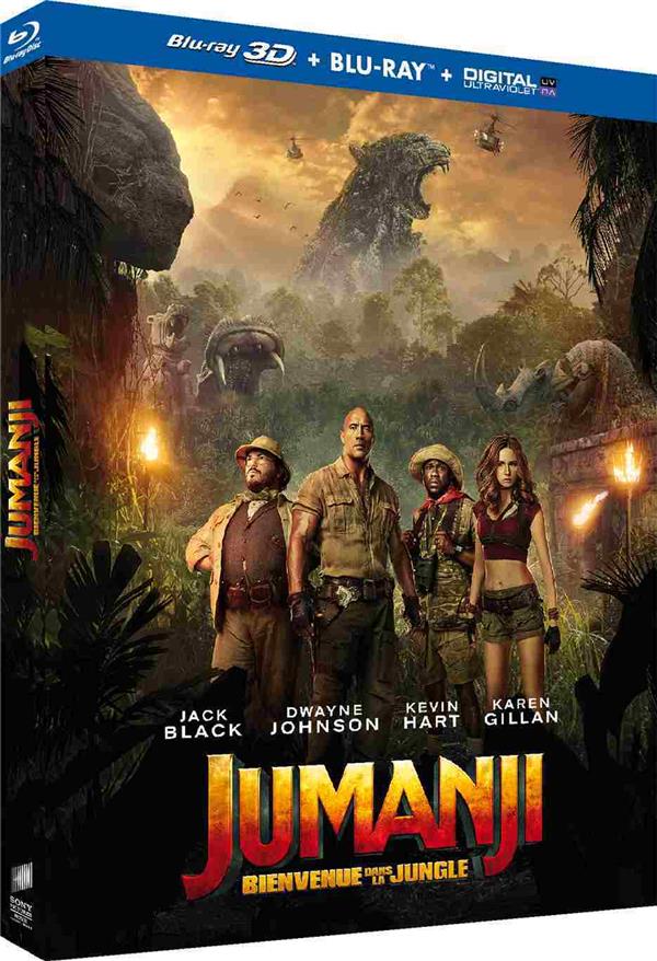 Jumanji : Bienvenue dans la jungle [Blu-ray 3D]
