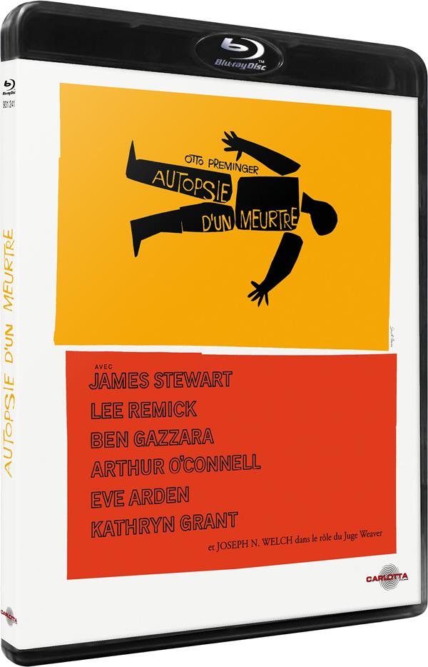 Autopsie d'un meurtre [Blu-ray]