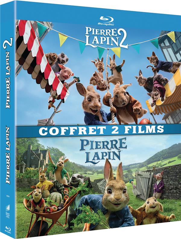Pierre Lapin + Pierre Lapin 2 : Panique en ville [Blu-ray]