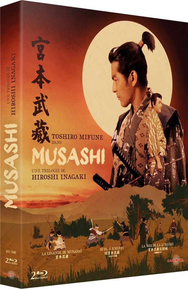 Musashi, une trilogie de Hiroshi Inagaki [Blu-ray] - flash vidéo