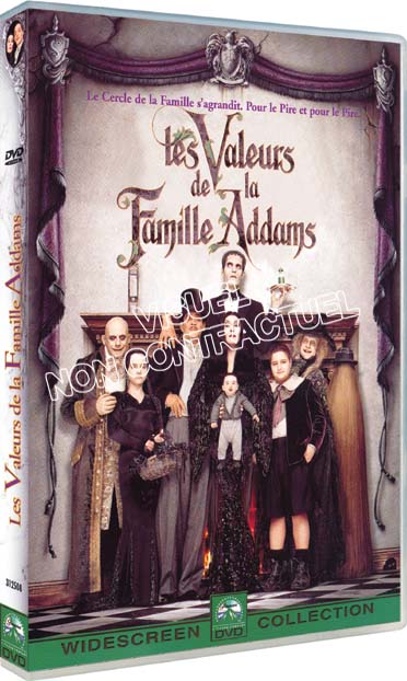 Les Valeurs de la Famille Addams [DVD] - flash vidéo