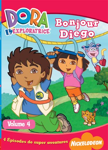 Dora l'exploratrice - Vol. 4 : Bonjour Diego [DVD]