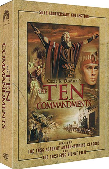 Les Dix commandements (versions de 1923 et 1956) [DVD]