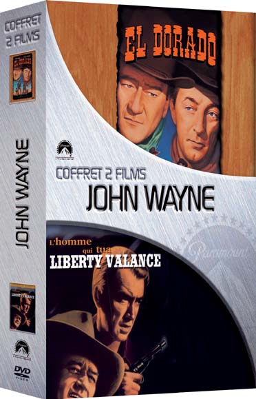 Bipack John Wayne : El Dorado + L'homme qui tua Liberty Valance [DVD]