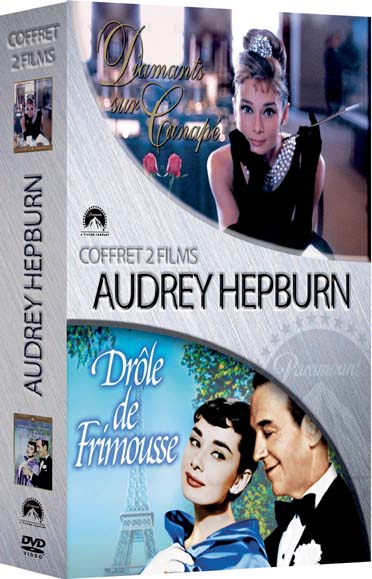 Bipack Audrey Hepburn : Deux têtes folles + Drôle de frimousse [DVD]