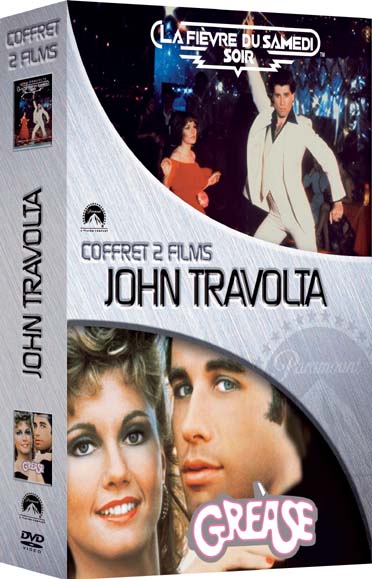 Bipack John Travolta : La fièvre du samedi soir + Grease [DVD]