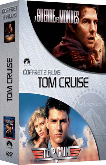 Bipack Tom Cruise : La guerre des mondes + Top Gun [DVD]