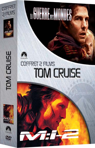 Bipack Tom Cruise : La guerre des mondes + Mission Impossible 2 [DVD]