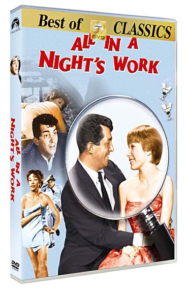 All in a Night's Work [DVD]
