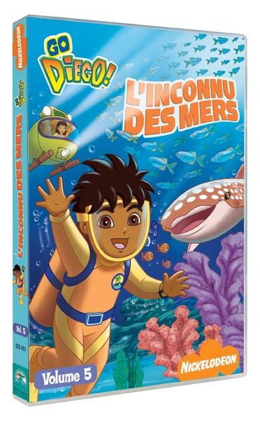 Go Diego! - Vol. 5 : L'inconnu des mers [DVD]