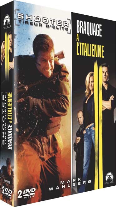 Shooter - Tireur d'élite + Braquage à l'italienne [DVD]