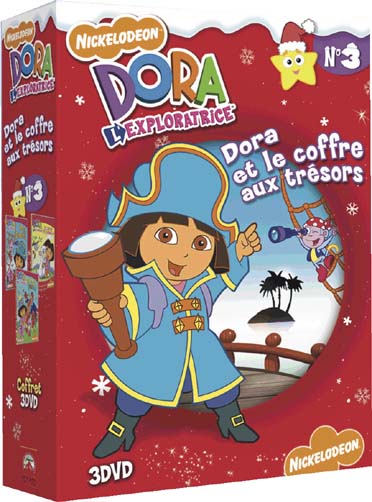 Dora l'exploratrice - Coffret n° 3 : Dora et le coffret aux trésors [DVD]