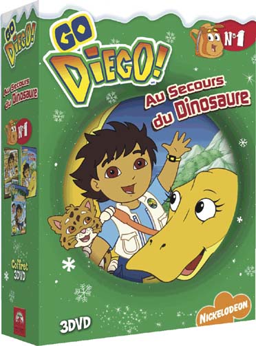 Go Diego! - Coffret n° 1 : Au secours du dinosaure [DVD]