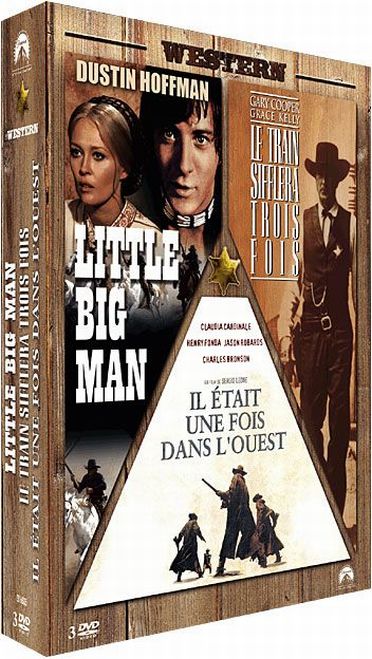 Coffret Western : Little Big Man + Le train sifflera trois fois + Il était une fois dans l'Ouest [DVD]
