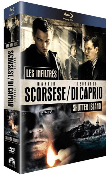 Shutter Island + Les infiltrés [Blu-ray]