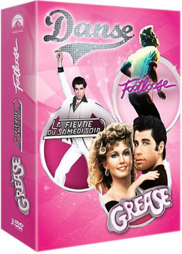 Coffret Danse : Grease + La fièvre du samedi soir + Footloose [DVD]