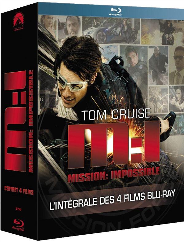 Mission : Impossible - L'intégrale des 4 films [Blu-ray]