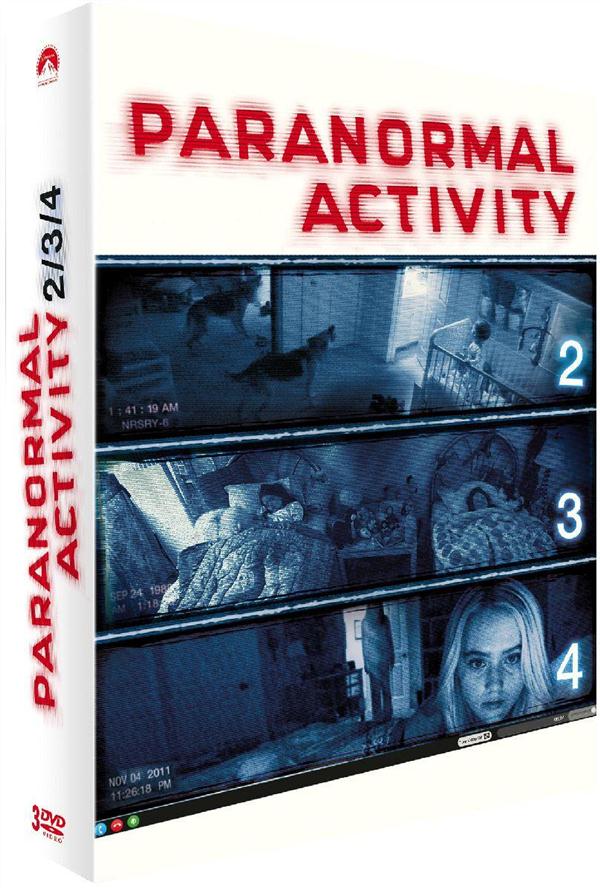Paranormal Activity 2/3/4 [DVD]