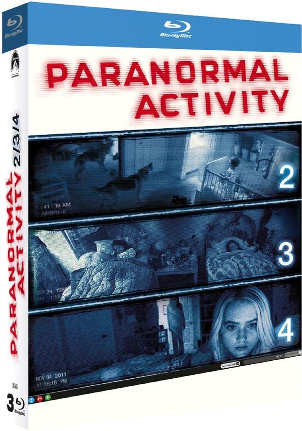 Paranormal Activity 2/3/4 [Blu-ray]