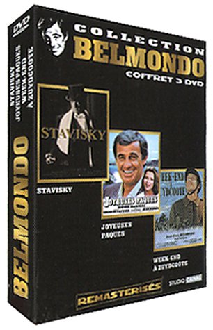 Belmondo - Coffret - Stavisky + Joyeuses Pâques + Week-End à Zuydcoote [DVD]