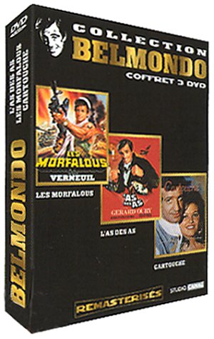 Belmondo - Coffret - Les morfalous + L'as des as + Cartouche [DVD]