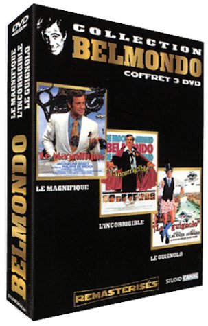 Belmondo - Coffret - Le magnifique + L'incorrigible + Le guignolo [DVD]