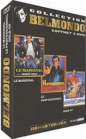 Belmondo - Coffret - Le marginal + Le professionnel + Hold-Up [DVD]