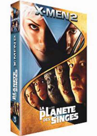 X-Men 2 + La planète des singes [DVD]